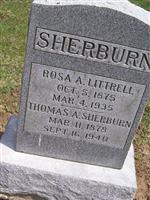 Rosa A. Littrell Sherburn