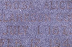 Rosa Alice Clarkson Cody