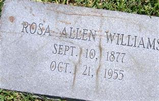Rosa Allen Williams