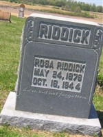 Rosa Anna Early Riddick