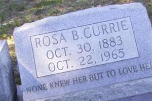 Rosa B Currie