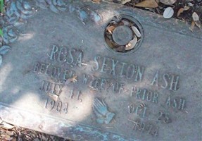 Rosa Dell Sexton Ash Rosa Dell Sexton Ash