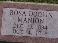Rosa Doolin Manion