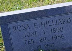 Rosa E Hilliard