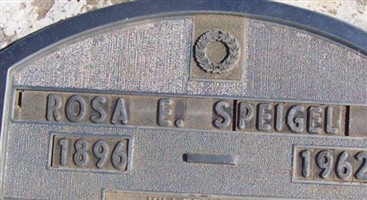 Rosa E. Speigel Rosa E. Speigel