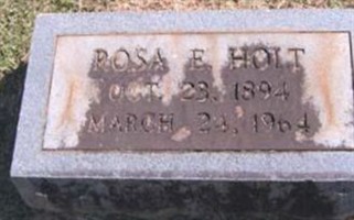 Rosa Etta Eddins Holt
