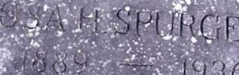 Rosa H. Spurgeon Rosa H. Spurgeon