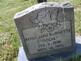 Rosa Jane "Dodie" Burnette Rosa Jane "Dodie" Burnette