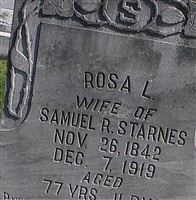 Rosa L Lentz Starnes Rosa L Lentz Starnes