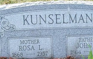 Rosa L Shumaker Kunselman Rosa L Shumaker Kunselman