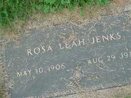 Rosa Leah Griggs Jenks Rosa Leah Griggs Jenks