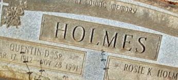 Rosa Lee Krider Holmes Rosa Lee Krider Holmes