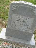 Rosa Lee Speaks Rosa Lee Speaks