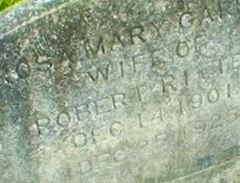 Rosa Mary Garrie Ritter
