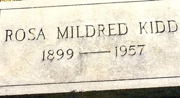 Rosa Mildred Kidd
