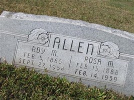 Rosa Myrtle Speck Allen Rosa Myrtle Speck Allen
