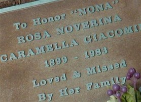 Rosa Noverina "Nona" Scarmella Giacomini
