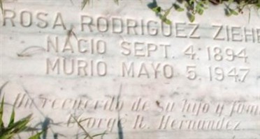 Rosa Rodriguez Zieher