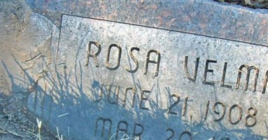 Rosa Velma McCowan