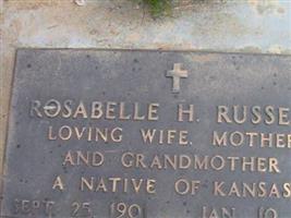 Rosabelle H V Russell