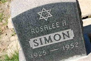 Rosalee A. Simon Rosalee A. Simon