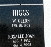 Rosalee Joan Higgs