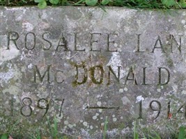 Rosalee Lane McDonald