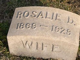 Rosalie D. Casey Rosalie D. Casey