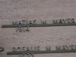 Rosalie M Mayer Rosalie M Mayer