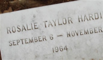 Rosalie Taylor Hardin Rosalie Taylor Hardin