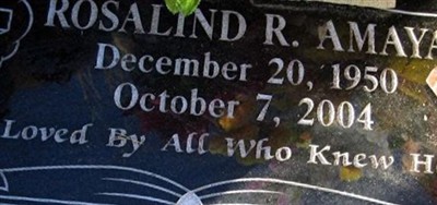 Rosalind R Amaya Rosalind R Amaya