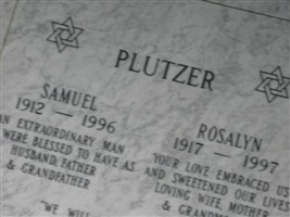 Rosalyn Plutzer Rosalyn Plutzer