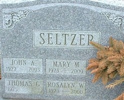 Rosalyn W. Seltzer Rosalyn W. Seltzer