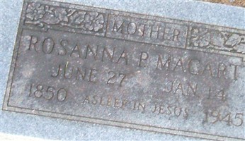 Rosanna Paralee Scott Macarty Rosanna Paralee Scott Macarty