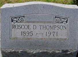 Roscoe D Thompson