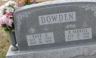Roscoe Farrell Dowden