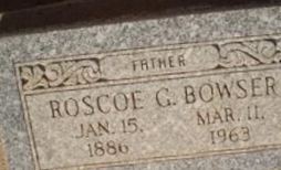 Roscoe Garland Bowser Roscoe Garland Bowser