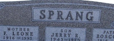 Roscoe H Sprang Roscoe H Sprang