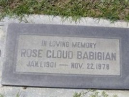 Rose Cloud Babigian Rose Cloud Babigian