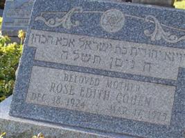 Rose Edith Cohen