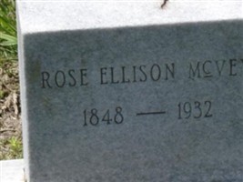 Rose Ellison McVey Rose Ellison McVey
