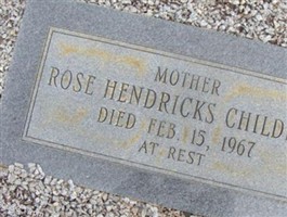 Rose Hendricks Childers Rose Hendricks Childers
