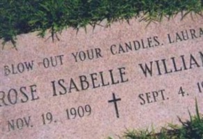 Rose Isabelle Williams Rose Isabelle Williams