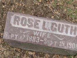 Rose L Guth Rose L Guth