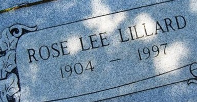 Rose Lee Lillard Rose Lee Lillard