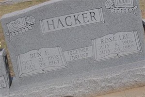 Rose Lee Mitchum Hacker