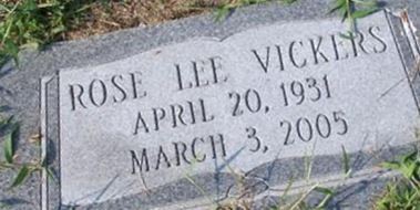 Rose Lee Vickers Rose Lee Vickers