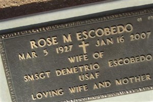 Rose M. Escobedo Rose M. Escobedo
