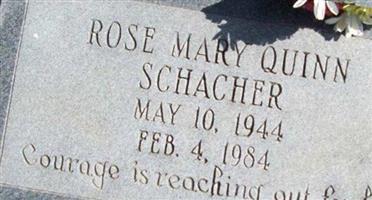 Rose Mary Quinn Schacher