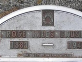 Rose Miles Fausett Rose Miles Fausett